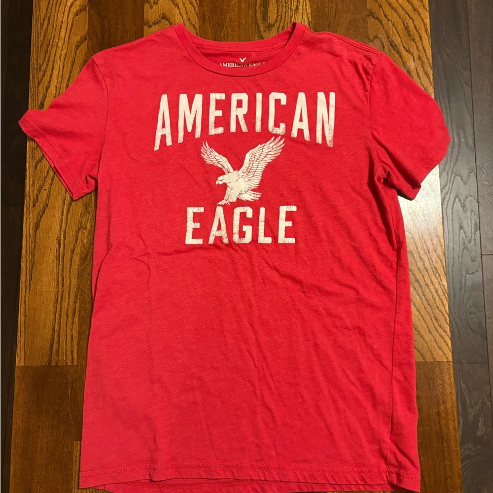 American Eagle Outfitters Bold Red Shirt